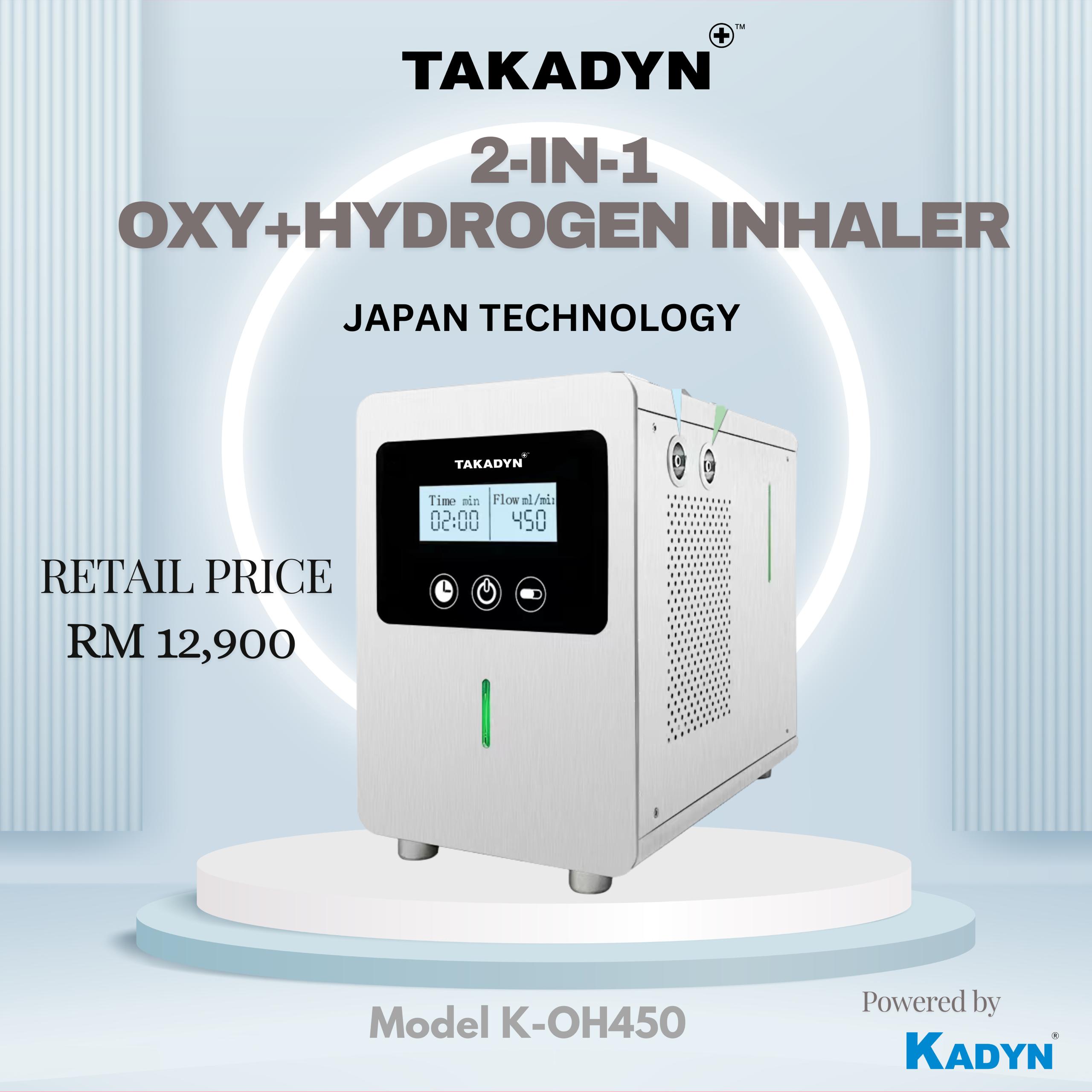 2 in 1 Hydrogen Oxygen Therapy